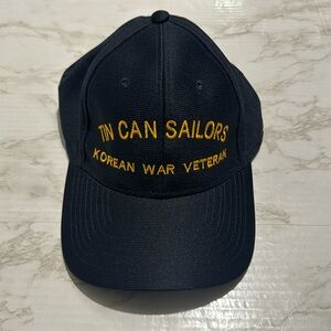 TIN CAN HAT CAP Vietnam war Veteran